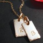 Gold Initial Necklace, Initial Necklace, Friend..