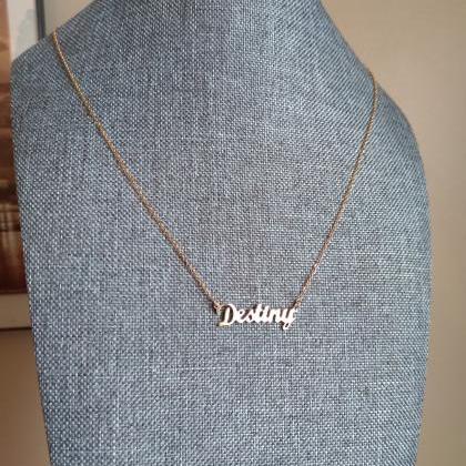 Name Necklace, Personalized Jewelry, Personalized..