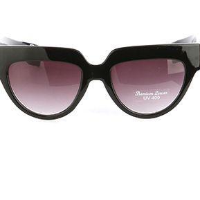Modern Cat Eye Sunglasses - Black (cateye)