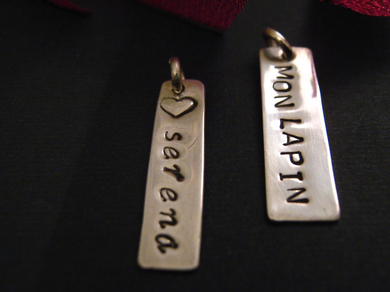 Add A Tag To Any Necklace, Personalized Necklace, Create Your Own, Design Your Own Necklace, Custom Jewelry, Personalized Jewelry